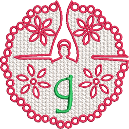 Lower Case Lace Angel G