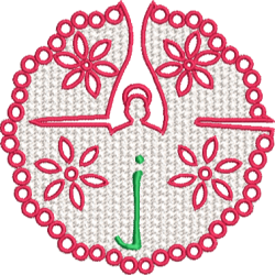 Lower Case Lace Angel J