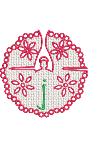 Lower Case Lace Angel J