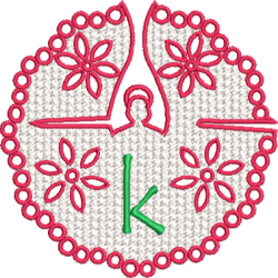 Lower Case Lace Angel K