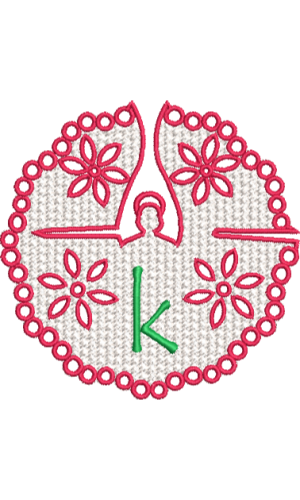 Lower Case Lace Angel K