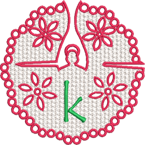 Lower Case Lace Angel K