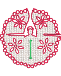 Lower Case Lace Angel L