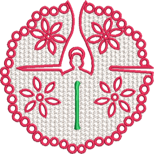 Lower Case Lace Angel L
