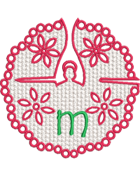 Lower Case Lace Angel M