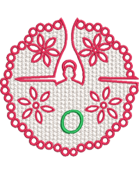 Lower Case Lace Angel O
