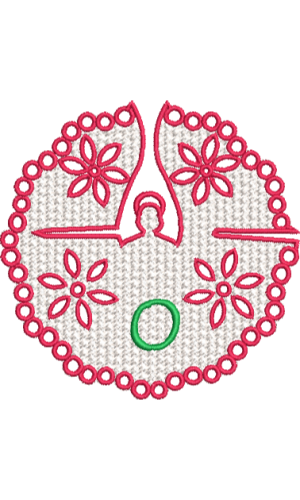 Lower Case Lace Angel O