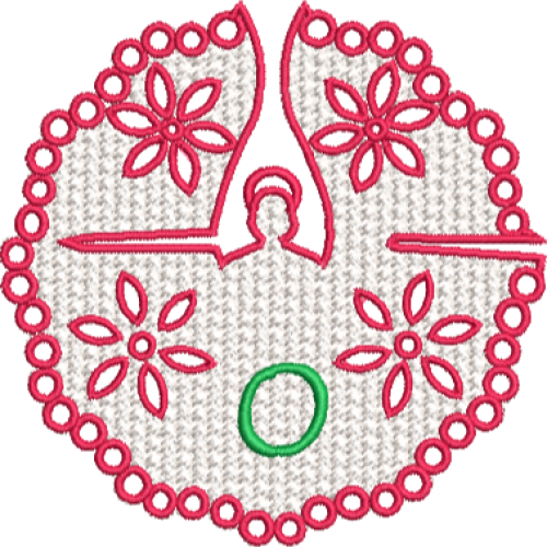 Lower Case Lace Angel O