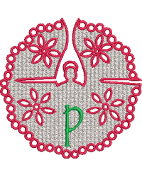 Lower Case Lace Angel P