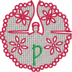 Lower Case Lace Angel P