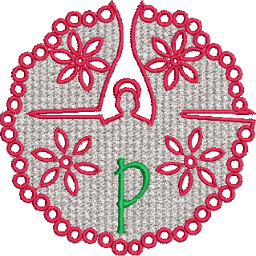 Lower Case Lace Angel P