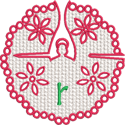 Lower Case Lace Angel R