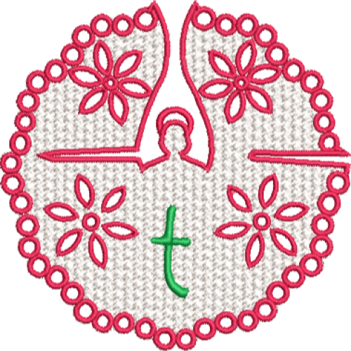 Lower Case Lace Angel T