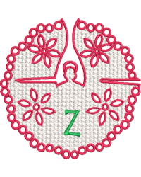 Lower Case Lace Angel Z