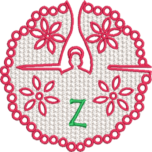 Lower Case Lace Angel Z