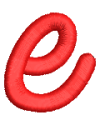 Lower Case Noble E