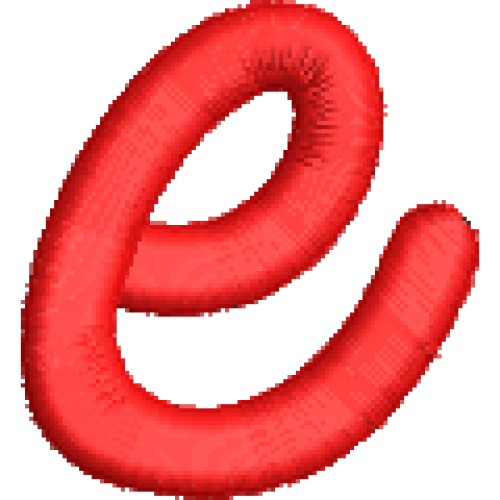 Lower Case Noble E