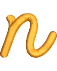 Lower Case Noble N