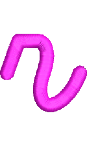 Lower Case Noble R