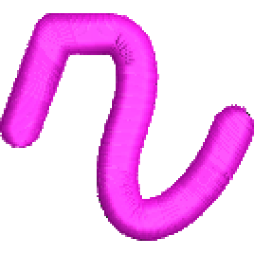 Lower Case Noble R
