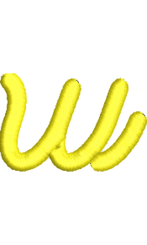 Lower Case Noble W