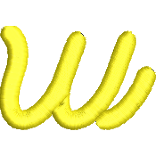 Lower Case Noble W