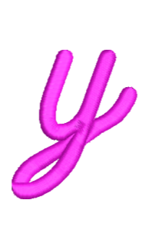 Lower Case Noble Y