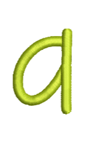 Lower Case Sweet Font A