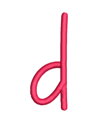 Lower Case Sweet Font D