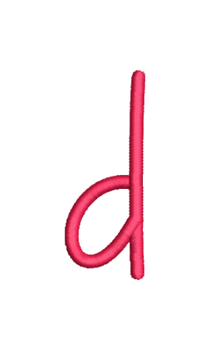 Lower Case Sweet Font D