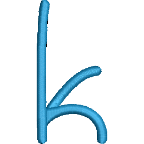 Lower Case Sweet Font K