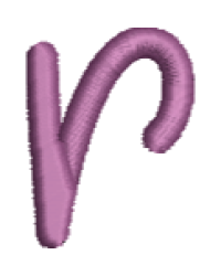 Lower Case Sweet Font R