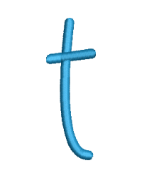 Lower Case Sweet Font T