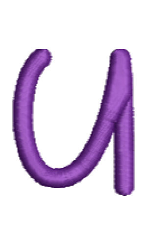 Lower Case Sweet Font U