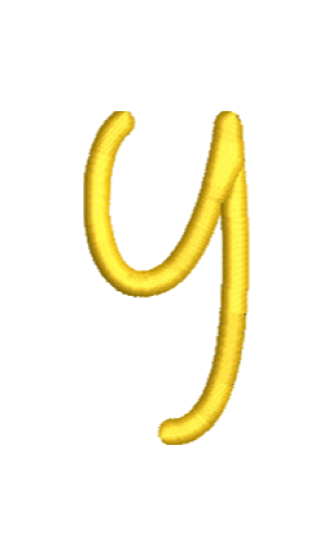 Lower Case Sweet Font Y