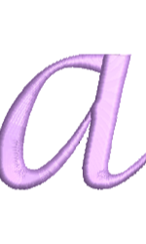 Lucy Lower Case A