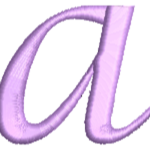 Lucy Lower Case A