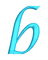 Lucy Lower Case B