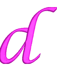 Lucy Lower Case D