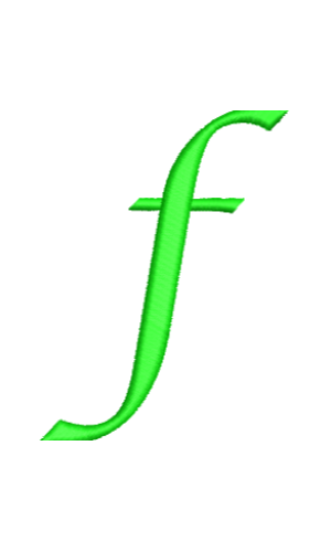 Lucy Lower Case F