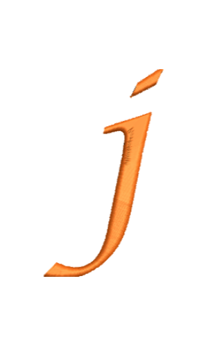 Lucy Lower Case J