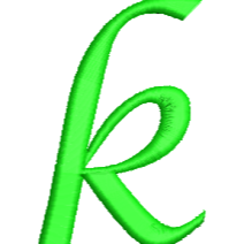 Lucy Lower Case K