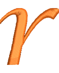 Lucy Lower Case R