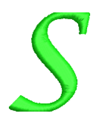 Lucy Lower Case S