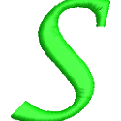 Lucy Lower Case S