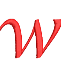 Lucy Lower Case W
