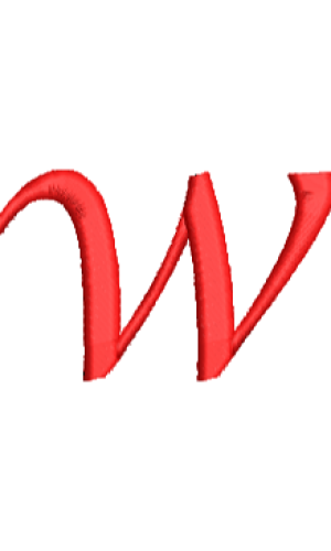 Lucy Lower Case W
