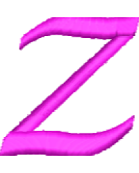 Lucy Lower Case Z