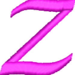 Lucy Lower Case Z