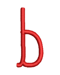 Maxine Lowercase B